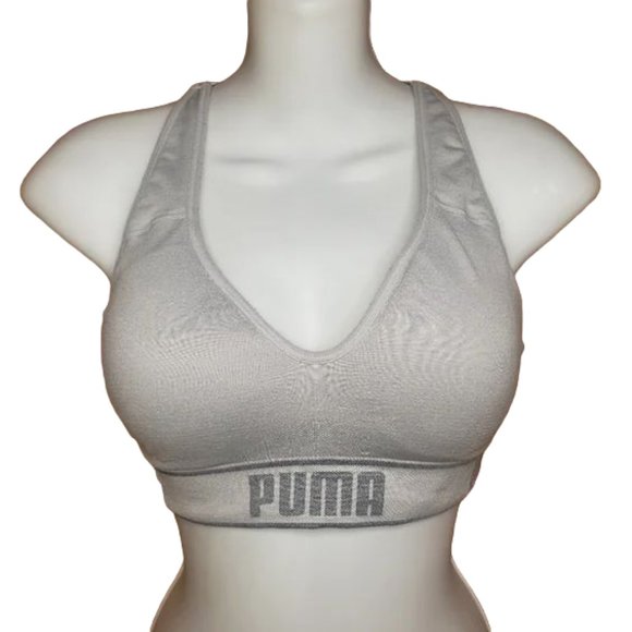 Puma Other - PUMA GRAY SPORTS BRA SIZE MEDIUM